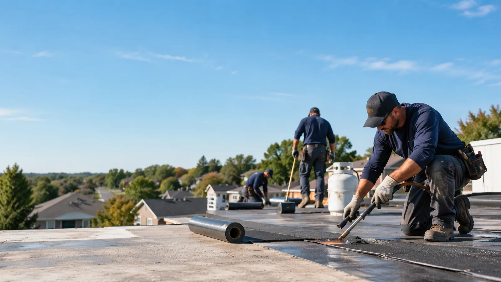 Flat Roof Leak Repair providers in Strunk, KY